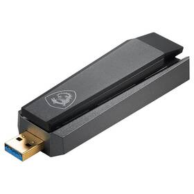 Adapter WiFi MSI AX1800 (GUAX18) Czarny