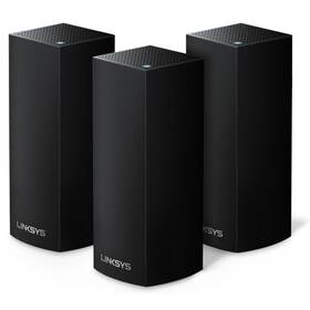 Punkt dostępowy (AP) Linksys Velop Mesh Wi-fi System, Tri-Band, 3-Pack (WHW0303B-EU) Czarny