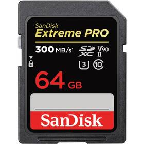 SanDisk SDXC Extreme Pro 64GB UHS-II U3 (300R/260W) (SDSDXDK-064G-GN4IN)