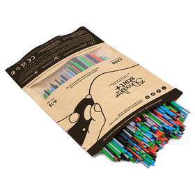 Wkład 3Doodler ECO-PCL pro 3D pero Start+ 250ks (3DS-ECO-MIX2-250) Czarna/Szara/Czerwona/Niebieska