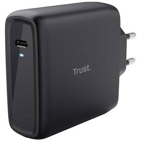 Trust Maxo 100 W USB-C s kabelem USB-C/USB-C, 2 m (24818) černý