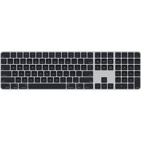 Apple Magic Keyboard s Touch ID a číselnou klávesnicí - CZ (MMMR3CZ/A) černá