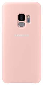 Obudowa dla telefonów komórkowych Samsung Silicon Cover na Galaxy S9 (EF-PG960TPEGWW) Różowy 