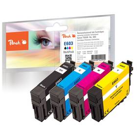 Tusz Peach Epson 603, T03U6, MultiPack, 1x 160, 3x 145 stran - CMYK (321145)