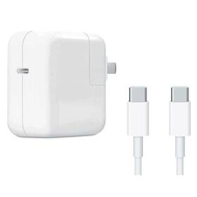 Zasilacz COTEetCI MagSafe pro MacBook, 96 W, s kabelem USB-C/USB-C, 2 m (MB1090-C96W-U) Biały