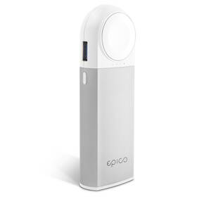 Epico 5200 mAh pro Apple Watch (9915102100015) stříbrná
