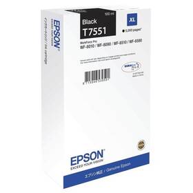 Epson T7551 XL, 5000 stran (C13T755140) černá