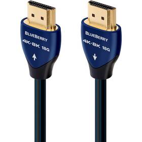 AUDIOQUEST HDMI 2.0 BlueBerry, 1,5 m (qblueberryhdmi0015) čierny/modrý