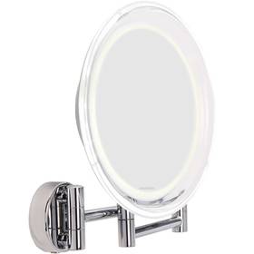 Kosmetické zrcátko Lanaform Wall Mirror stříbrné