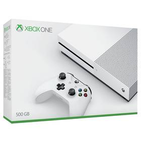 Konsola do gier Microsoft Xbox One S 500 GB (ZQ9-00012) Biała