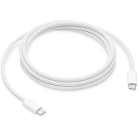Apple USB-C/USB-C 240 W opletený, 2m (MU2G3ZM/A) bílý