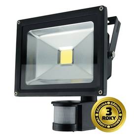 Reflektor LED Solight 20W, studená bílá, 1600lm, se senzorem (WM-20WS-E) Czarny