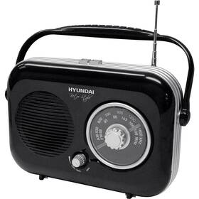 Radiopřijímač Hyundai Retro PR 100 černé