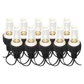 Oświetlenie imprezowe EMOS 10 LED řetěz - 10x párty žárovky, 4,5 m, venkovní i vnitřní, studená bílá (DCPC08)