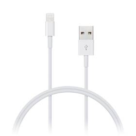 Connect IT USB/Lightning, 1m (CI-159) biely