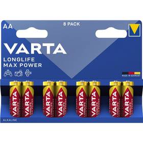 Varta Longlife Max Power AA, LR06, blister 8ks (4706101418)