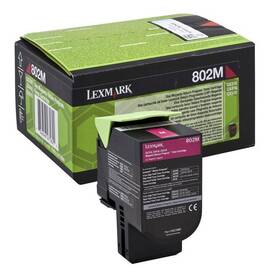 Toner Lexmark 80C20M0, 1000 stran, pro CX310dn, CX310n, CX410de, CX410 (80C20M0) purpurový