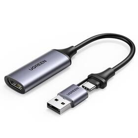 UGREEN USB, USB-C/HDMI (40189) šedá