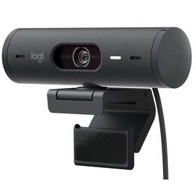 Webkamera Logitech Brio 500 (960-001422) šedá (lehce opotřebené 8801879327)