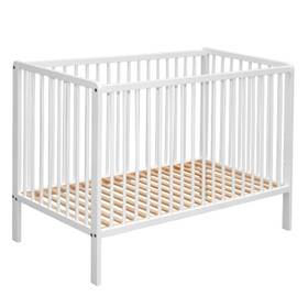 Drewniane łóżeczko dla dziecka Cosing buková 120x60 Biała