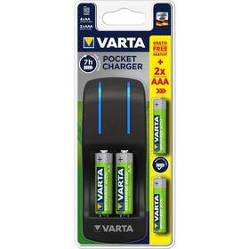 Varta Pocket Charger + 4 AA 2100 mAh + 2 AAA 800 mAh (57642301431)