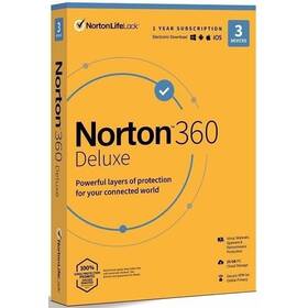 Norton 360 DELUXE 25GB CZ 1 uživatel / 3 zařízení / 12 měsíců (BOX) (21416704)