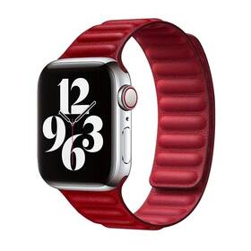COTECi Double Suction kožený na Apple Watch 42/44/45/49 mm (WH5293-RD) červený (lehce opotřebené 8801913542)