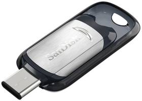 Pendrive, pamięć USB SanDisk Ultra 32GB USB-C (SDCZ450-032G-G46) Czarny/Srebrny