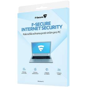 F-Secure INTERNET SECURITY, 3 zařízení / 2 roky, krabička (FCIPOB2N003G1_K)