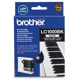 Tusz Brother LC-1000Bk, 450 stran (LC1000Bk) Czarna