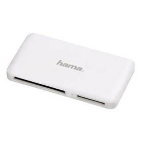 Czytnik kart pamięci Hama SuperSpeed Multi Slim All in One, USB 3.0 (114842) Biała