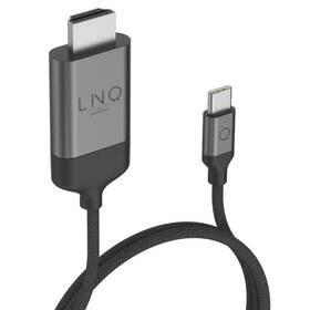 Linq byELEMENTS USB-C/HDMI 4K, 2m (LQ48017) černý