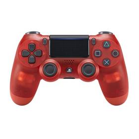 Gamepad Sony Dual Shock 4 pro PS4 v2 - křišťálově červená (PS719868767)