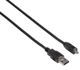 Hama USB A-B, 1,8m (74204) čierny