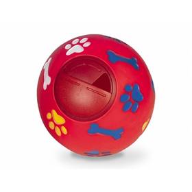 Zabawka dla zwierząt Nobby Snack Ball 14,5cm Czerwona