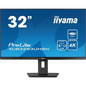 Monitor IIYAMA ProLite XUB3293UHSN-B5 (XUB3293UHSN-B5) Czarny