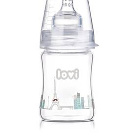Butelka dla niemowląt LOVI Diamond Glass 150ml Retro boy