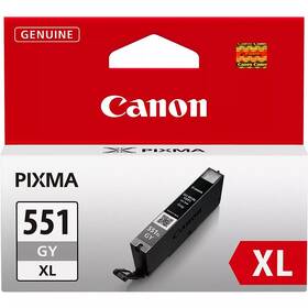 Inkoustová náplň Canon CLI-551XL GY, 3350 stran (6447B001) šedá (vráceno - použito 8800395936)