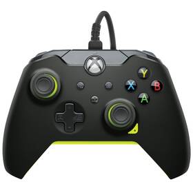 PDP Wired Controller pro Xbox One/Series - Electric Black (049-012-GY)