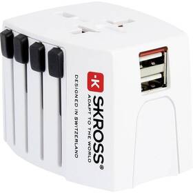 SKROSS MUV USB, univerzální pro 150 zemí (PA48) (lehce opotřebené 8802000767)