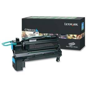 Toner Lexmark C792A1CG, 6000 stran, pro C792, X792 (C792A1CG) błękitny