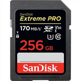 SanDisk SDXC Extreme Pro 256GB UHS-I U3 (170R/90W) (SDSDXXY-256G-GN4IN)