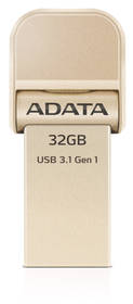 USB Flash ADATA AI920 i-Memory 32GB Lightning/USB 3.1 (AAI920-32G-CGD) zlatý