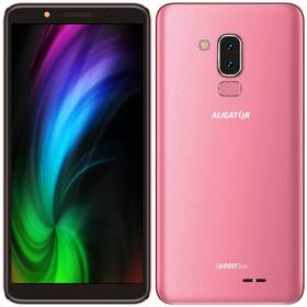 Telefon komórkowy Aligator S6000 Dual SIM (AS6000PK) Różowy 