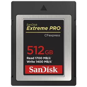 SanDisk Extreme Pro CFexpress 512GB, (1700R/1400W), Type B (SDCFE-512G-GN4NN)