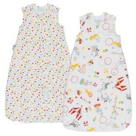 Śpiwór Grobag Roll Up Wash & Wear Twin Pack 0-6m