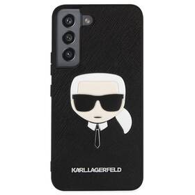 Obudowa dla telefonów komórkowych Karl Lagerfeld Saffiano Karl Head na Samsung Galaxy S22 (KLHCS22SSAKHBK) Czarny