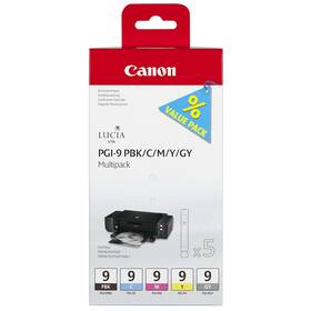 Tusz Canon PGI-9, 5x 14 ml, CMYK (1034B011)