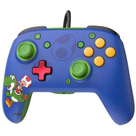 Kontroler PDP Remacth Wired Controller pro Nintendo Switch - Mario & Yoshi (500-134-YOSHI)