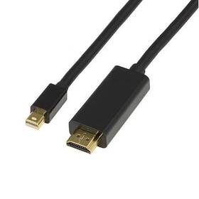 AQ HDMI / mini DisplayPort, 2 m (xaqcv18020) čierny